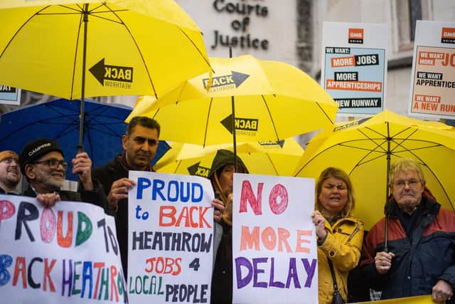 A group of councils in London affected by the expansion, environmental charities including Greenpeace, Friends Of The Earth and Plan B, and London Mayor Sadiq Khan, brought legal action over the Government's approval of the plans.
