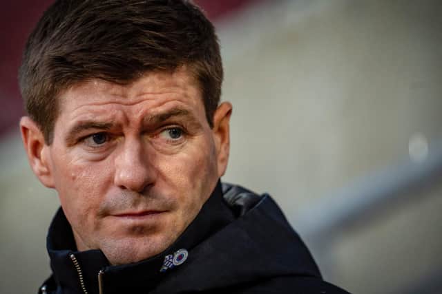 Rangers manager Steven Gerrard. Picture: SNS