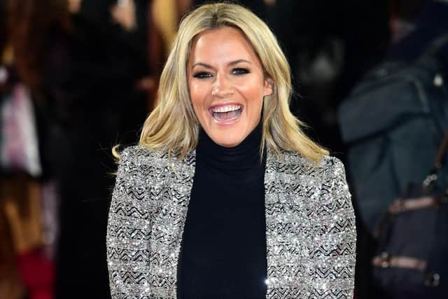 Caroline Flack kills herself aged 40   picture: PA