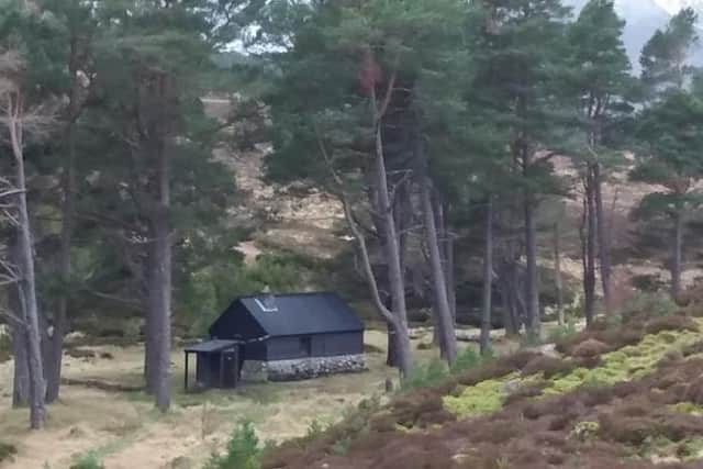Jim based himself at Bob Scotts Bothyin the Cairngorms before he went missing picture: GoogleMaps